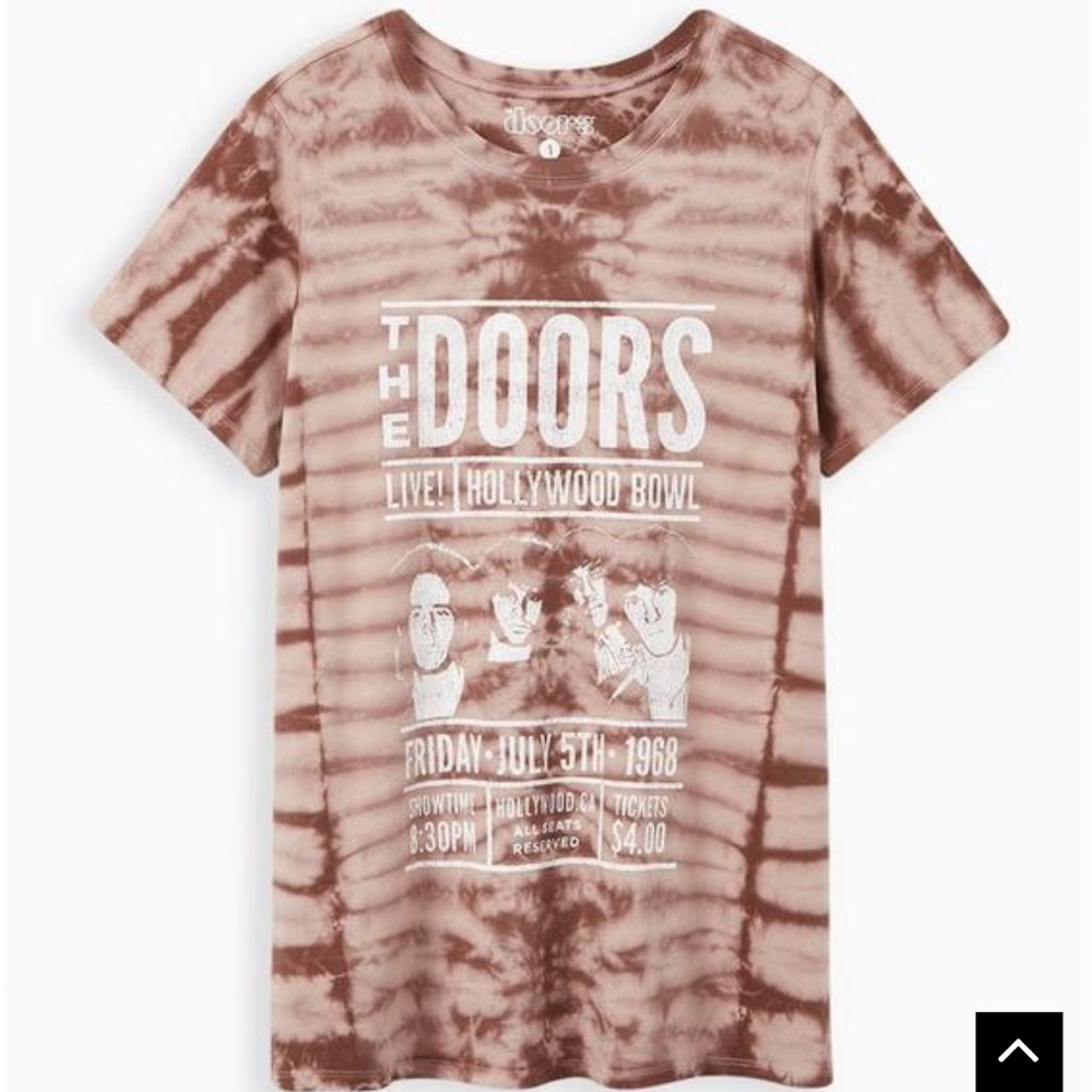 Classic Fit Crew Tee - The Doors Lavender Tie Dye